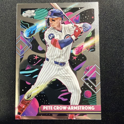 #ad #ad Pete Crow Armstrong 2025 Topps Cosmic Chrome #104 Chicago Cubs $3.00