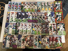 (57) William Thomas Football Cards Base RC Rookies Eagles Lot Collection