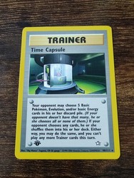 Time Capsule 90/111 Neo Genesis 1st Edition Rare Trainer