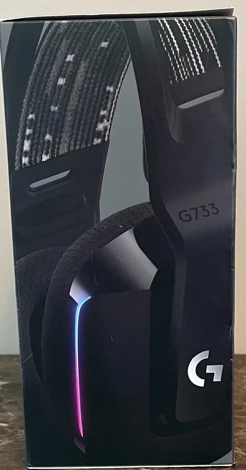 Nuevos auriculares inalámbricos para juegos G733 negro logitech velocidad de la luz Foto 3 de 4