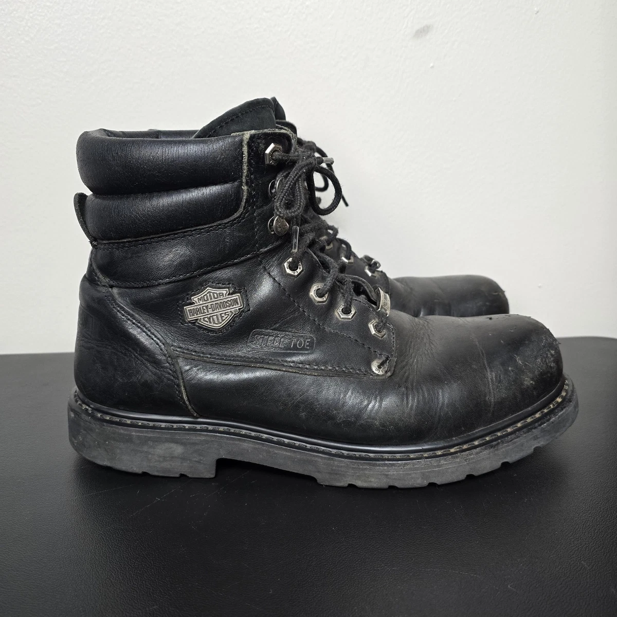 Preços baixos em Botas Harley-Davidson M Preto para Homens | eBay