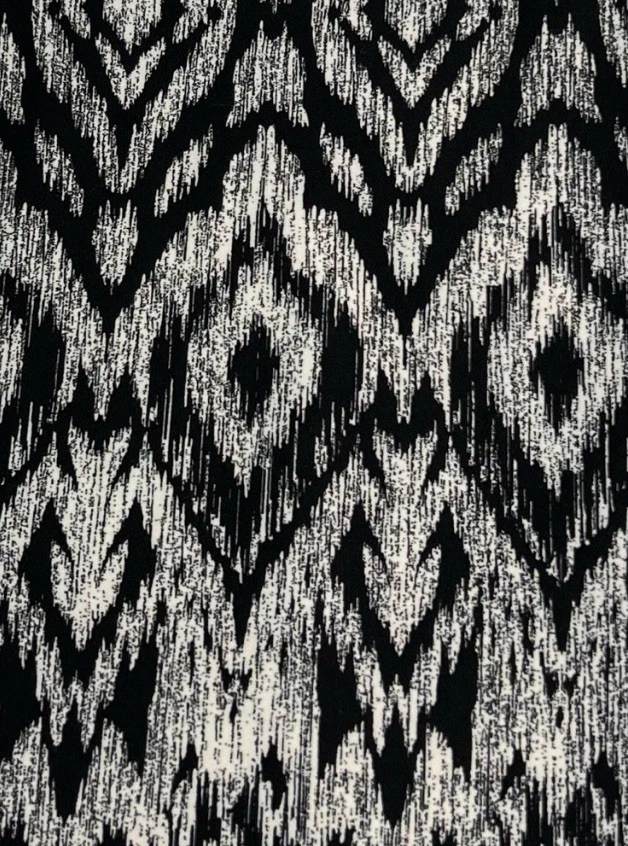 Леггинсы LuLaRoe TC2 Tall Curvy 2 для Хэллоуина ЧЕРНЫЕ Современные Дерево КОРА Икат Полоса - Изображение 2 из 4