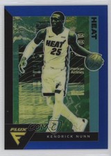2020-21 Panini Flux Blue Prizm 24/99 Kendrick Nunn #92 14t3
