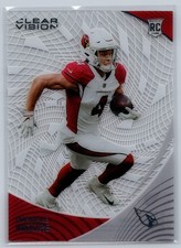 2021 Panini Chronicles #CVR-19 Rondale Moore Clear Vision Rookies Blue #/99