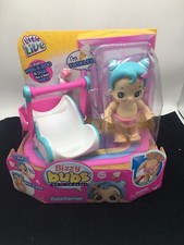 Little Live Bizzy Bubs Cute Carrier Swirlee Baby Doll With Action Sound NEW
