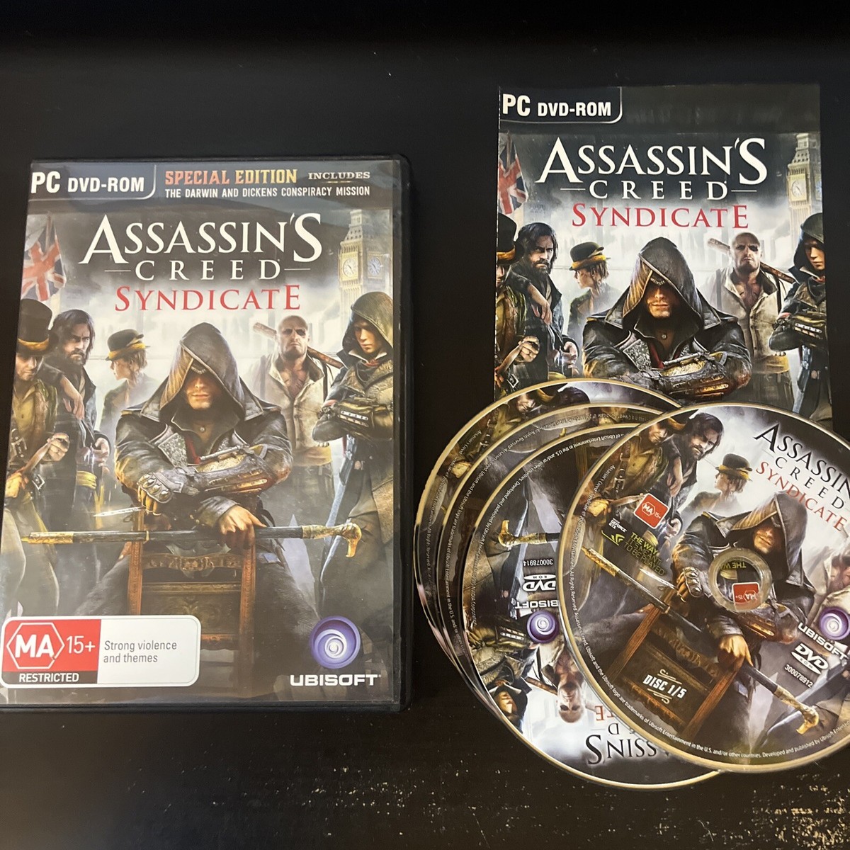 Assassin's Creed Syndicate コレクターズ・エディション Assassin's Creed Syndicate - Special Edition PC DVD-ROM 5-Disc | eBay