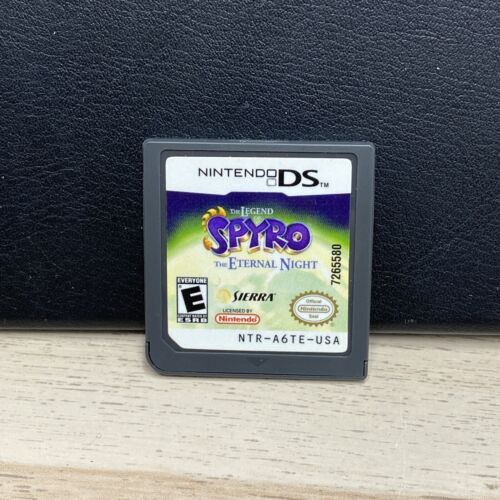 The Legend Of Spyro: The Eternal Night Authentic Cart Only TESTED (Nintendo DS) - Zdjęcie 1 z 3