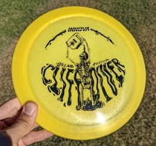 Disco de golf CliffDiver Collab Test Run Star Destroyer Innova NUEVO 175 g ESCRITO