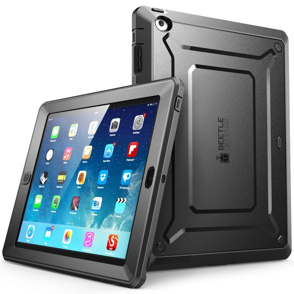 For iPad 4 3 2 (4th 3rd 2nd Gen), Genuine SUPCASE Heavy Duty Case with Screen - Image 2 of 4