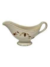 NALCC 1999 JEWEL TEA AUTUMN LEAF GRAVY BOAT Hall China