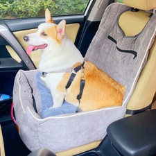 Hundeautositz Auto Hundesitz Hundebett Hundekorb mit Sicherheitsgurt Wasserfest