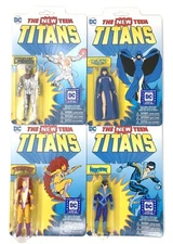 Funko DC Exclusive The New Teen Titans Starfire Cyborg Nightwing Raven Set of 4