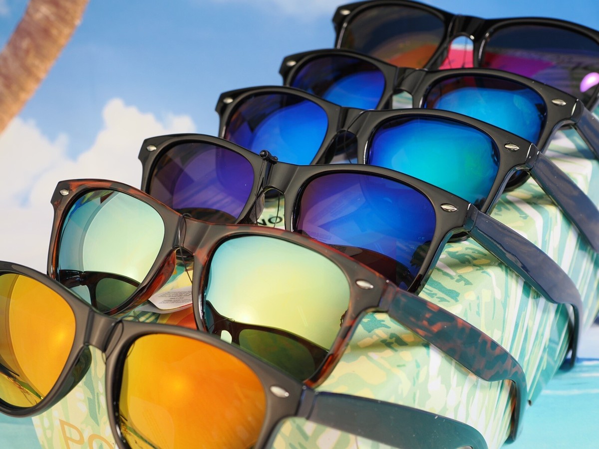 Wholesale Lot Of (6) Pairs Sun Glasses Polarized Spring Arms  display picture 1