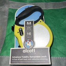 Alcott Adventure Retractable Leash Medium Yellow