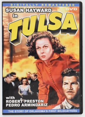 Tulsa DVD Susan Hayward Robert Preston Pedro Armindariz Digitally Remastered