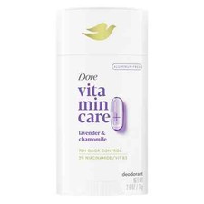 Dove VitaminCare Aluminum Free Deodorant Stick - Lavender  Chamomile - 2.6oz