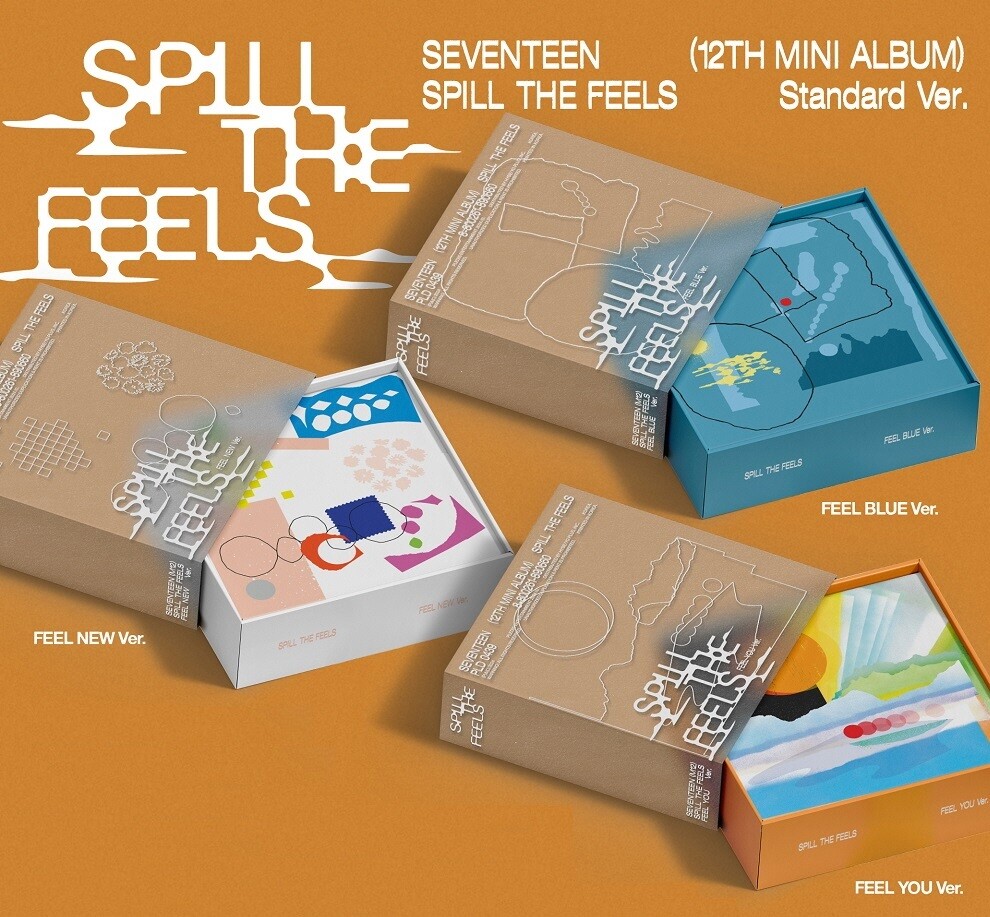 SEVENTEEN - SPILL THE FEELS (Standard ver.) 12th Mini Album+Extra