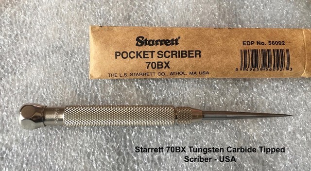 Starrett 70BX Taschen-Ritzgerät - Hartmetallspitze 7,5 Cm