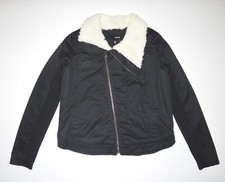 Hurley Womens Manimal Motorcycle Casual Street Jacket Medium