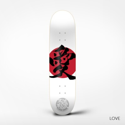 #ad IMMORTAL REVOLUTIONIST Skate Deck LOVE 愛 $44.99