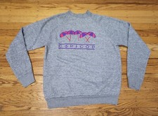 Vintage 80s Cape Cod Puff Print Crewneck Sweatshirt Sz L Beach Mass