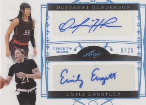 2022-23 Leaf Trinity - Emily Engstler/Destanni Henderson #DA-7