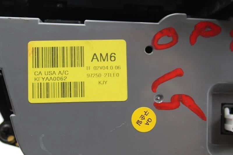 Control de temperatura mercado canadiense 2014-2015 KIA OPTIMA OEM #10201 Foto 3 de 4