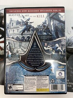 Assassin's Creed: Director's Cut Edition - PC Tested Complete FREE SHIPPING  8888683391