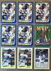 1990 Ken Griffey Jr. 9 Card Lot - Score #560 Leaf #392 Fleer #513 Bowman #481