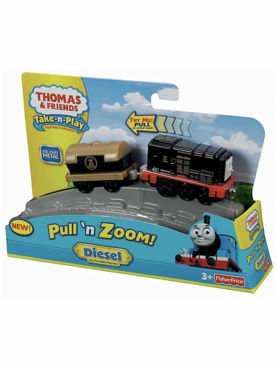 Fisher-Price Thomas the Train: Take-n-Play Pull n' Zoom Diesel db