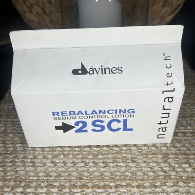 Davines Natural Tech Rebalancing Sebum Control Lotion 2SCL 12 Count 0.2oz