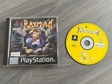 Rayman PS1 classic rare 2D platform black label Sony PlayStation No Manual
