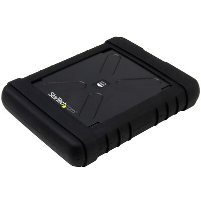 StarTech.com USB 3.0 to 2.5'' SATA SSD/HDD Enclosure - UASP Enhanced External ...