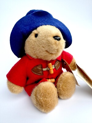 Paddington Bear パディントン ◆ 当時物　ビンテージ Vintage Paddington Bear in yellow raincoat, boots and hat