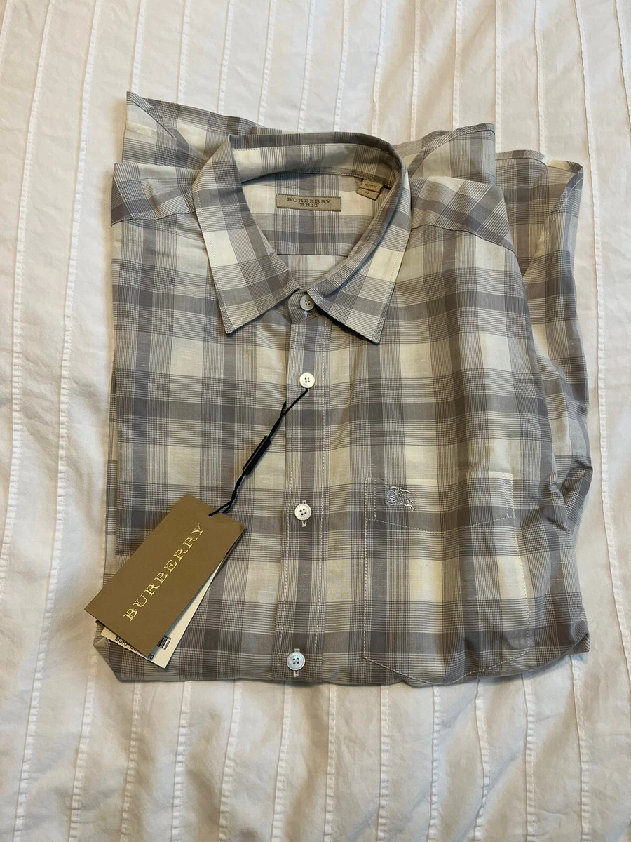 Burberry big check shirt hotsell