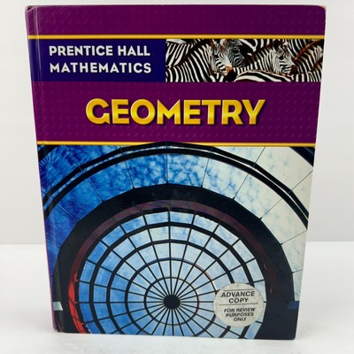 Prentice Hall Mathematics Geometry Advance Copy Hardcover