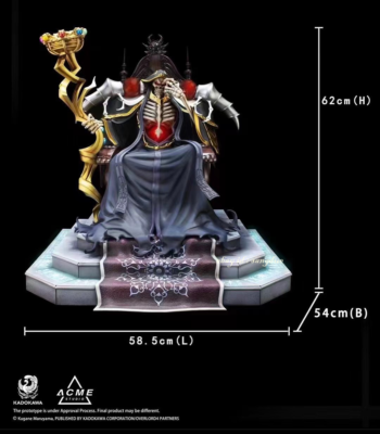 KADOKAWA &ACME STUDIO 1/4 Overlord throne AINZ OOAL GOWN Statue In