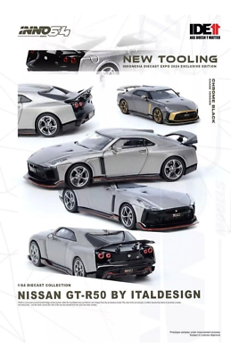 Inno64 Indonesia Diecast Expo 2024 Exclusive Nissan GT-R50 Italian