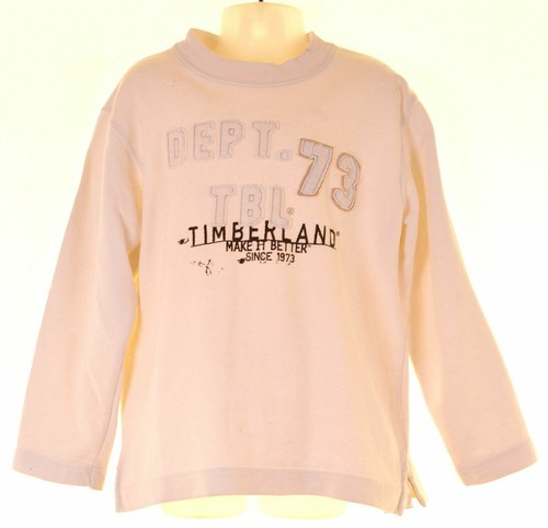 TIMBERLAND Boys Sweatshirt Jumper 5-6 
