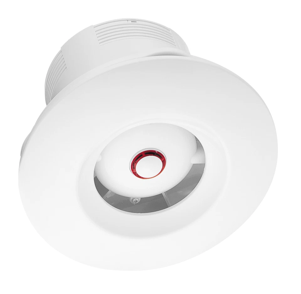 AWENTA Ventilatore da soffitto timer scarico aria ventilatore da parete 100 mm tubo attacco Orbit WXO ventilatore