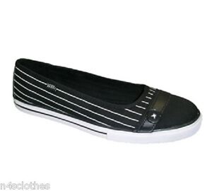 ladies black vans trainers