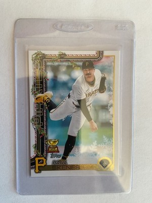 2025 Topps Holiday Paul Skenes #H70 Cookie Ginger Bread Variation SP N/M.