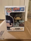 Signed Asuma Funko Pop Naruto Funko Pop #1023 JSA Cert SE Sticker Autograph