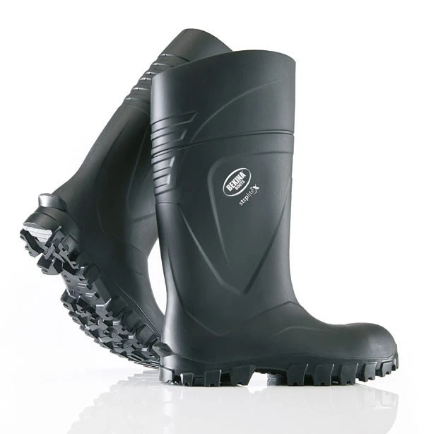 Bekina Steplite x Solid Grip Mens Non Metallic Safety S5 Wellie Boots