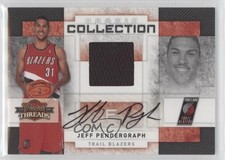 2009-10 Panini Threads Signatures 42/50 Jeff Pendergraph #28 Auto 0af