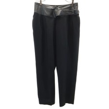 Christian Dior 90s Old tack Wool pants L Black series Women
