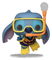 GW3176 Lilo & Stitch Pop! Vinyl Figur Snorkeling Stitch 9 Cm Neu