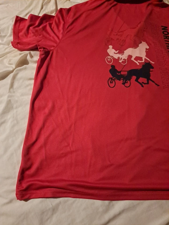 Northfield Park Arnés de Caballos Carreras Polo Camisa Para Hombres 4XL Rara Sin Usar Coleccionistas Foto 3 de 4