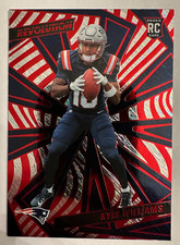 2025 Panini Revolution KYLE WILLIAMS Storm Red Parallel Rookie card PATRIOTS