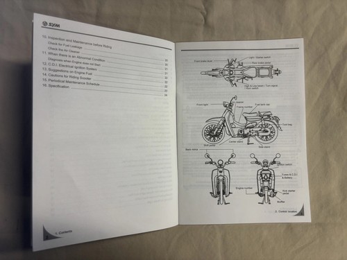 SYM Symba Owner’s Manual - Picture 4 of 4